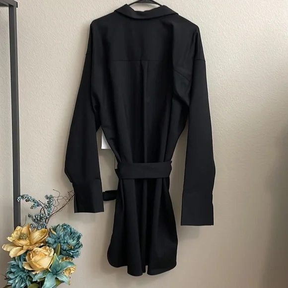 Good American Poplin Shirt Dress NWT - Picture 12 of 13